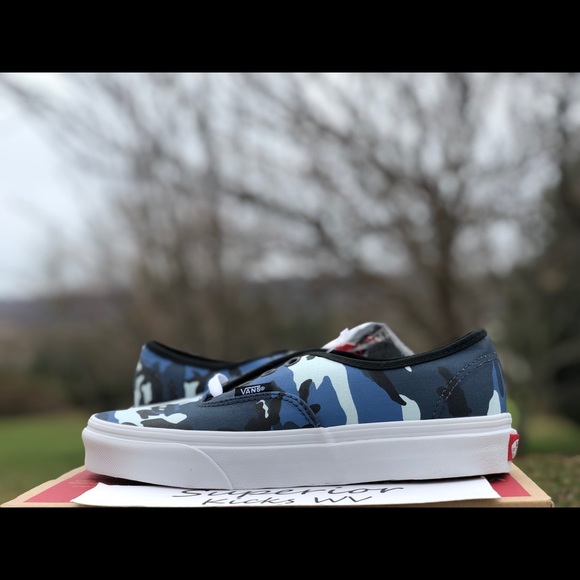 vans authentic pop blue
